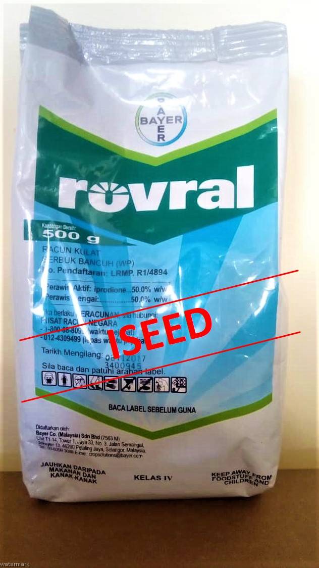 BAYER ROVRAL 500GM iprodione 50% Racun Kulat Hawar Seludang ...